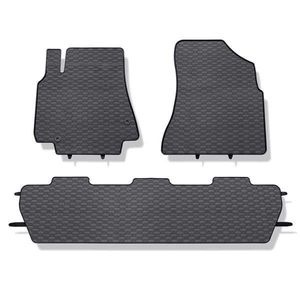 Set covorase auto GEYER & HOSAJA, pentru Citroen Berlingo 2008-2018, 3 bucati, Negru