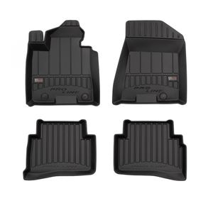 Set covorase auto Frogum 3D, pentru Volkswagen Beetle 2011-2019, 4 bucati, Negru