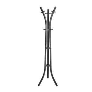 Cuier tip pom Perilla Lobby, 50x50x185 cm, Negru