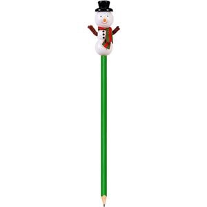 Creion Fiesta Crafts, Cu figurina Om de Zapada, Material lemn