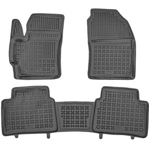 Set covorase auto Rezaw Plast, pentru Toyota Corolla 2024-prezent, 3 bucati, Negru