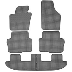 Set covorase auto Rigum, pentru Seat Alhambra 2011-2020, 5 bucati, Negru