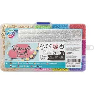 Cutie cu margele Grafix, 10x17 cm, 9 culori, Cu accesorii
