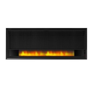 Panou radiant cu aspect semineu si proiectie flacara LED, design modern, 2100W