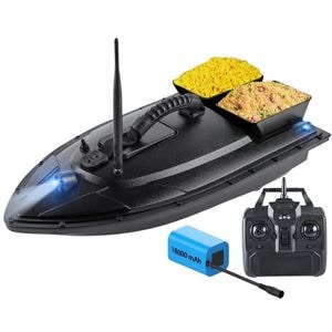 Barca Nadit si Momit iUni fb01, 18000mAh, 2 cuve, 1.5kg, 200m, Telecomanda 2.4GHz