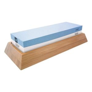 Piatra ascutit cutite profesionala Richardson Sheffield, 240/1000,  dimensiune piatra 18 x 6 x 3 cm