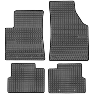 Set covorase auto Frogum, pentru Jeep Cherokee 2014-2018, 4 bucati, Negru
