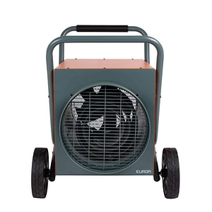 Aeroterma electrica Eurom, Heat-Duct-Pro, industriala, 15000 W, portocaliu