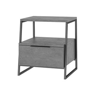 Noptiera Pako World, NT-35864, Negru, 45x40x50 cm