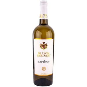 Vin alb sec Blazon Domnesc Chardonnay, 0.75L