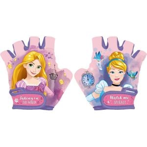 Manusi bicicleta Seven, Princess Rapunzel and Cinderella, 3-10 ani, Roz