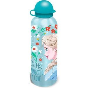 Sticla apa SunCity, Frozen Spirit, Material aluminiu, 500 ml, Albastru