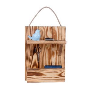 Cuier pentru chei CR-0015, Maro, 31x24x8 cm