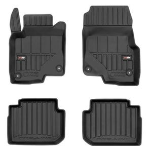 Set covorase auto Frogum 3D, pentru Smart ForFour 2004-2006, 4 bucati, Negru