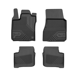 Set covorase auto Frogum 77, pentru Smart ForFour 2014-prezent, 4 bucati, Negru