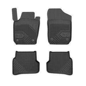 Set covorase auto Frogum 77, pentru Seat Ibiza 2008-2017, 4 bucati, Negru