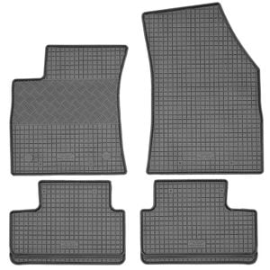 Set covorase auto Rigum, pentru Renault Megane IV 2016-prezent, 4 bucati, Negru