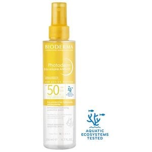 Protectie solara Bioderma, Apa cu protectie solara SPF 50, pentru piele sensibila Photoderm Anti-Ox, 200 ml
