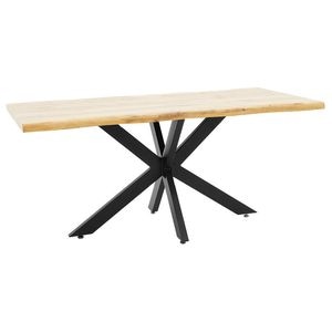 Masa dining, Pako World, M-0079, Negru, 180x90x75 cm