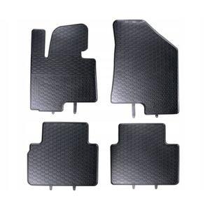 Set covorase auto GEYER & HOSAJA, pentru Hyundai IX 35 2010-2015, 4 bucati, Negru