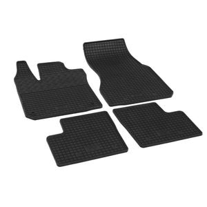 Set covorase auto Rigum, pentru Smart ForFour 2014-prezent, 4 bucati, Negru