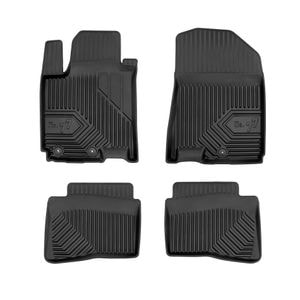 Set covorase auto Frogum 77, pentru Hyundai I 20 2014-2020, 4 bucati, Negru