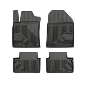 Set covorase auto Frogum 77, pentru Hyundai I 30 2017-prezent, 4 bucati, Negru