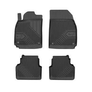 Set covorase auto Frogum 77, pentru Saab 9 3 2002-2014, 4 bucati, Negru