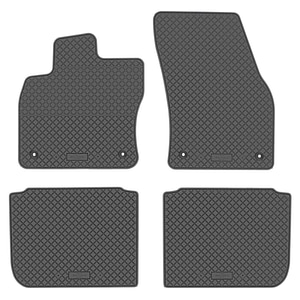 Set covorase auto Rigum, pentru Skoda Kodiaq 2017-2024, 4 bucati, Negru