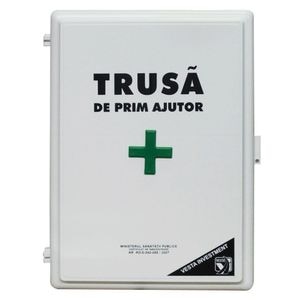 Trusa de prim ajutor pentru perete VistaCar Palmonix, 385x285x115mm