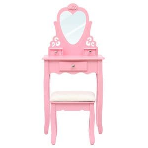 Masuta toaleta copii Pink Dream, 50x30x104.5 cm, roz