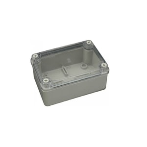 Doza derivatie Pawbol, aparenta, 190x140x70 mm, IP65, gri cu capac transparent