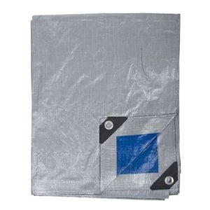 Prelata impermeabila rezistenta UV, 2x3 metri, 110 g/mp, inele de prindere, Proline, 46423