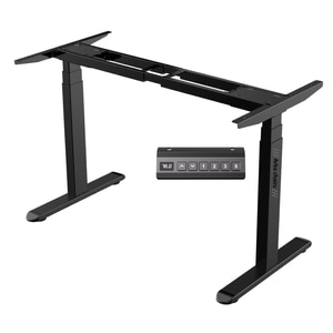 Cadru electric birou Arka Chairs ST30, 2 motoare, 3 functii memorie, rezistenta 130Kg, sistem anti coliziune, inaltime 62-127 cm, negru