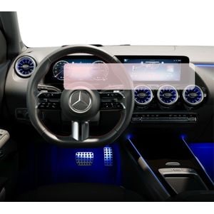 Folie protectie display navigatie si ceasuri de bord Duragon, din silicon, pentru Mercedes Benz B-Class 2022+, mata, anti-zgarieturi, anti-amprenta, kit instalare