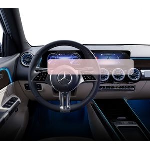 Folie protectie display navigatie si ceasuri de bord Duragon, din silicon, pentru Mercedes Benz EQA 2023+, mata, anti-zgarieturi, anti-amprenta, kit instalare