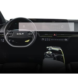 Folie protectie display navigatie si ceasuri de bord Duragon, din silicon, pentru Kia EV6 GT 2021+, mata, anti-zgarieturi, anti-amprenta, anti-reflex, anti-shock, kit instalare