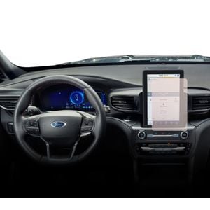 Folie protectie display navigatie Duragon, din silicon, pentru Ford Explorer PHEW 2024+, mata, anti-zgarieturi, anti-amprenta, anti-reflex, anti-shock, kit instalare