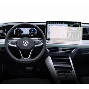 Folie protectie display navigatie si ceasuri de bord Duragon, din silicon, pentru Volkswagen Tiguan 2023+, mata, anti-zgarieturi, anti-amprenta, kit instalare