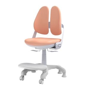 Scaun premium, ergonomic, suport pentru spate ajustabil, pentru copii, Roz