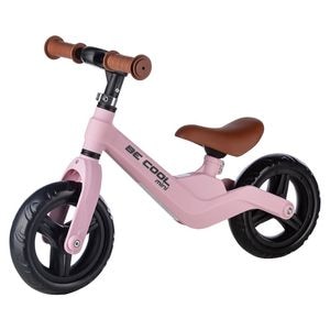 Bicicleta fara pedale FreeON, Be Cool Mini, Cu ghidon si sa reglabile, Roti din EVA, Pana in 30 Kg, Roti 8 inch, 12 luni+, Roz