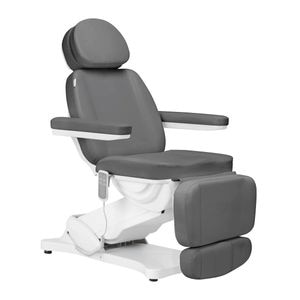 Scaun electric cosmetic Sillon, 3 motoare, gri 