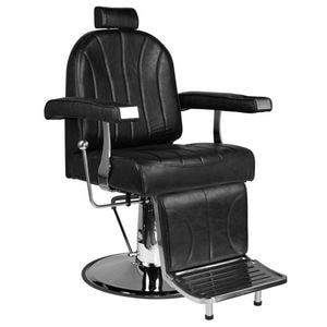Scaun frizer Hair System, SM138, negru