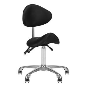 Scaun cosmetica Giovanni, model 1004, negru