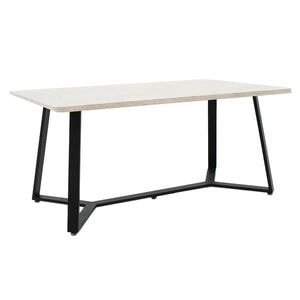 Masa dining Pako World, M-0077, Negru, 160x90x75 cm