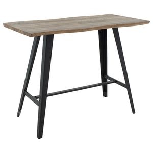 Masa tip bar Pako World, M-0033, Nuc, 140x70x103 cm