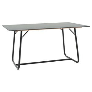 Masa dining Pako World, M-0038, Negru, 150x90x75 cm