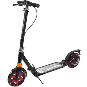 Trotineta Action One Desire roata 200 mm, cu doua amortizoare si frana pe disc, negru
