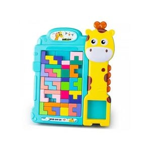 Puzzle AliBibi, Tabla educationala, Cu picioruse pentru suport, 3 ani+