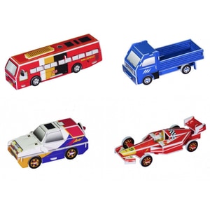 Puzzle AliBibi, Masini, 3D, 112 piese, 3 ani+